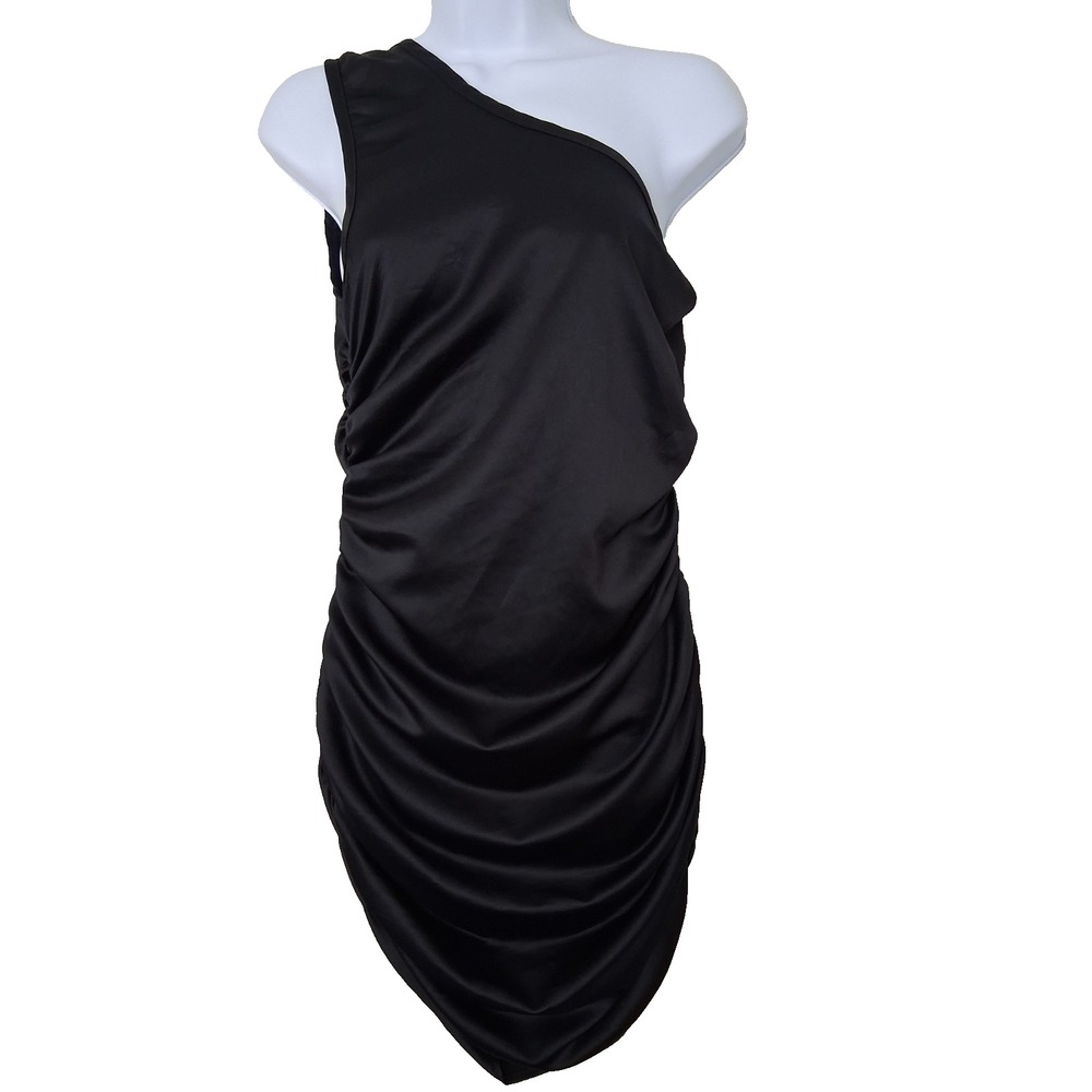 Pretty Little Things One Shoulder Ruched Body Con Dress Size 8 Party Dress‎